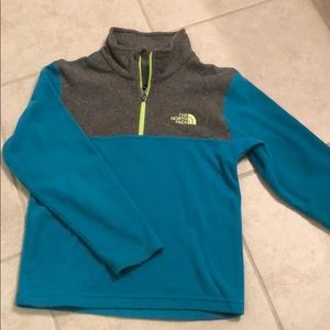Boys North face Pullover Fleece